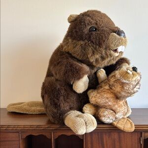 Cute Brown and Tan Plush Toy